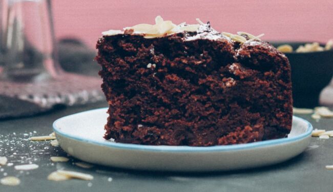 1-BOWL vegan cherry chocolate cake recipe