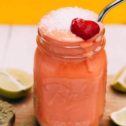 Mango Strawberry Detox Smoothie Recipe - 10 minutes