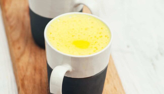 Vegan Golden Milk (5 minutes!) - Turmeric Golden Latte Recipe