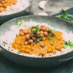 vegan masala chickpeas curry recipe