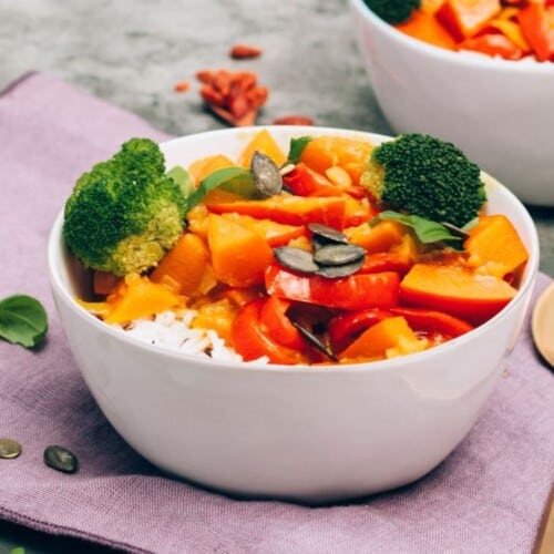 vegan pumpkin curry recipe