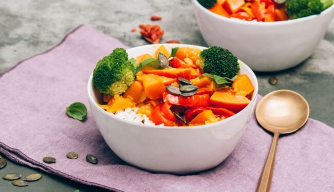 vegan pumpkin curry recipe