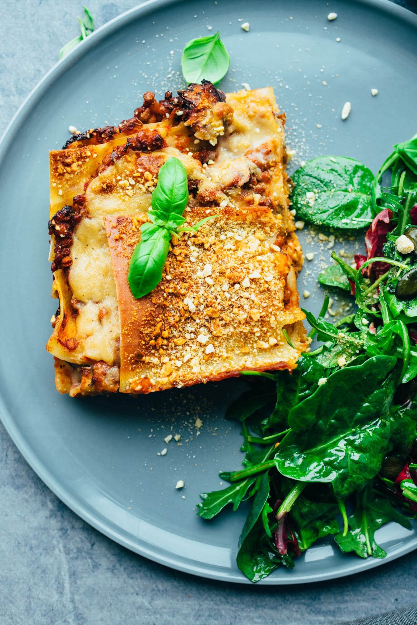 Einfache vegane Lasagne - Mami Mia — VEGANE VIBES Einfache vegane Lasagne - Mami Mia — VEGANE VIBES