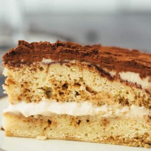 einfache vegane Tiramisu Torte Rezept