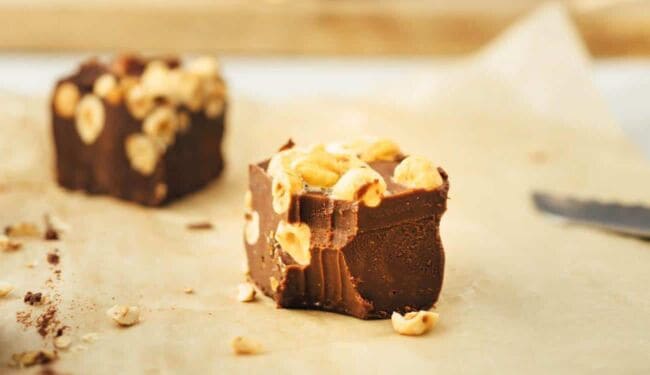 vegan hazelnut fudge recipe