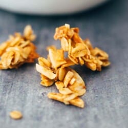 Vegan almond coconut granola recipe