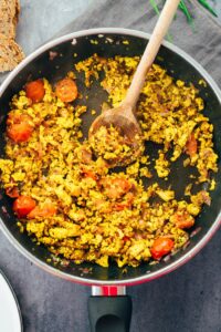 Scrambled Tofu Italian Style (15 Minuten) Rezept