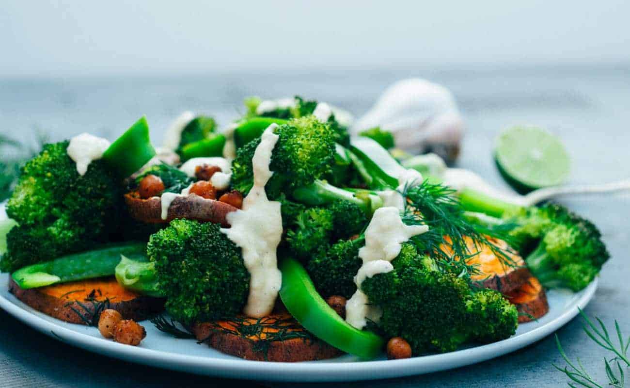 Sweet potato chickpea salad (30 minutes) recipe