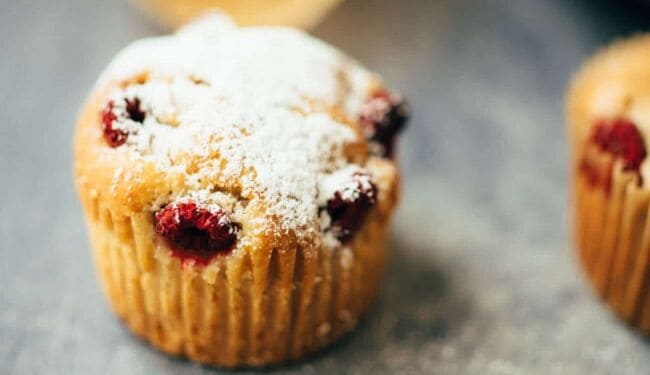 vegan raspberry flash muffins (45 minutes) recipe