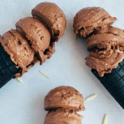 Super creamy chocolate ice cream (vegan, gluten free) recipe