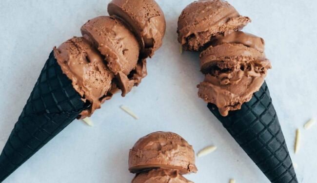 Super creamy chocolate ice cream (vegan, gluten free) recipe