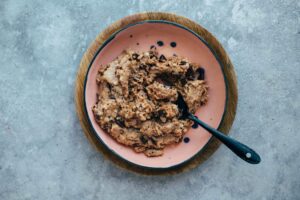 Cookie Dough Overnight Oats (Vegan & Glutenfrei) Rezept
