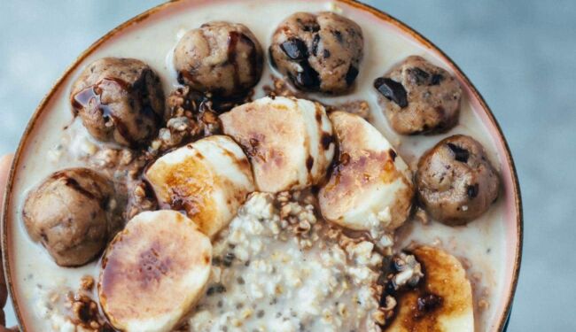 Cookie Dough Overnight Oats (Vegan & Gluten Free) Recipe