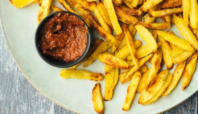 The crispiest fries (vegan, gf)