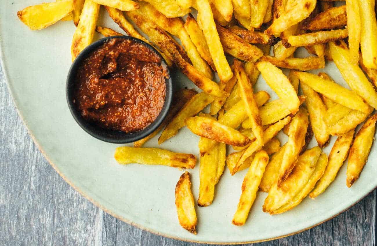 The crispiest fries (vegan, gf)