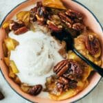 caramelized apples and pecans recipe