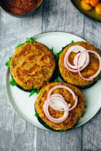 veganer Burger Italian Style (GF, VEGAN, LAKTOSEFREI) - Rezept