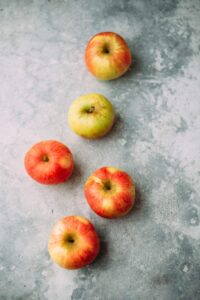Apfelmuffins mit Zimtstreusel (vegan, laktosefrei)