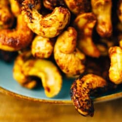 Roasted Cashew Nuts Asian Style (vegan, gf)