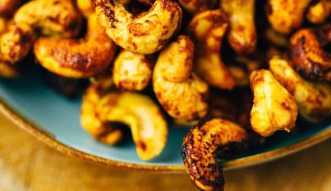 Roasted Cashew Nuts Asian Style (vegan, gf)