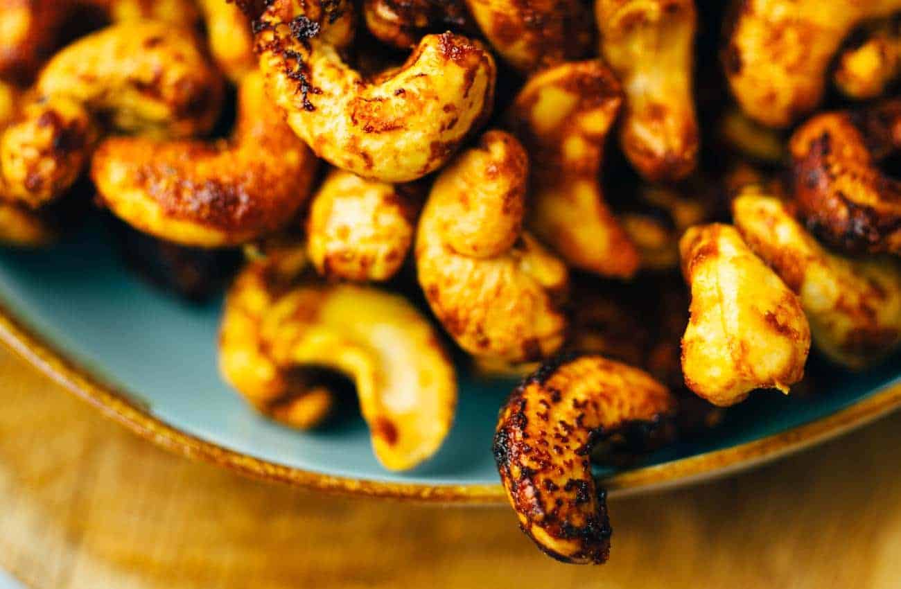 Roasted Cashew Nuts Asian Style (vegan, gf)