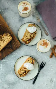 Kaffeekuchen mit Zimtzucker (glutenfrei, vegan)