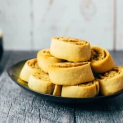 Cinnamon Buns Coffee Cookies (25 minutes) Recipe