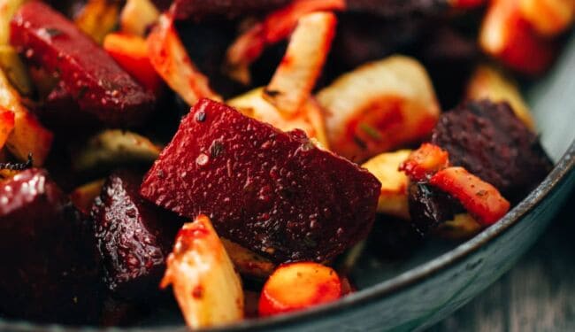 Oven vegetables with tamari - HOW TO MAKE
