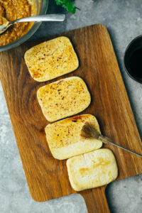 Erdnussbutter Tofu-Burger (30 Minuten)