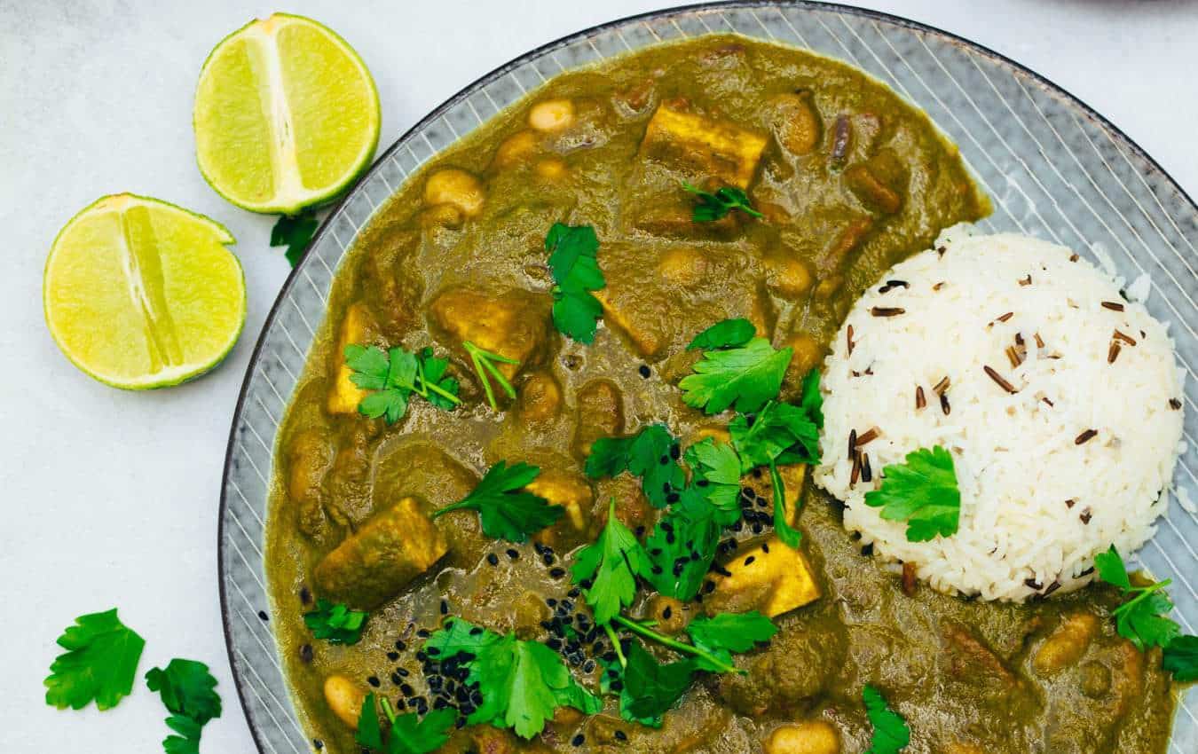 Simple Spinach Curry Palak Paneer (30 minutes)
