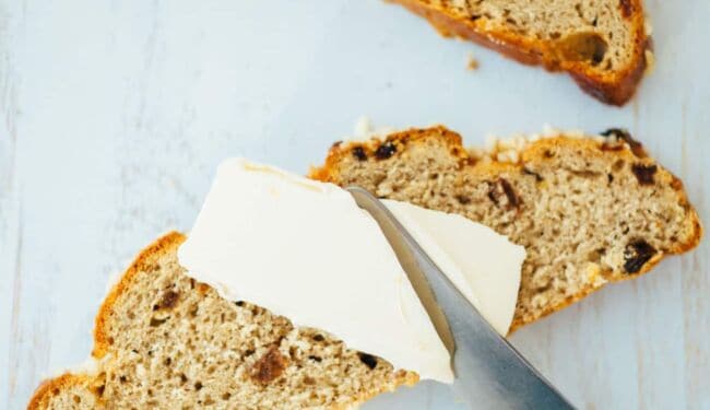 simple vegan easter bread