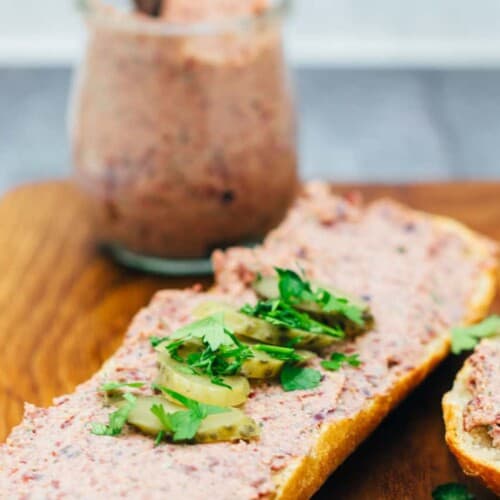 Vegan spread liver sausage style (10 minutes)