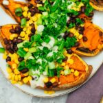 Stuffed Sweet Potato Mexican Style