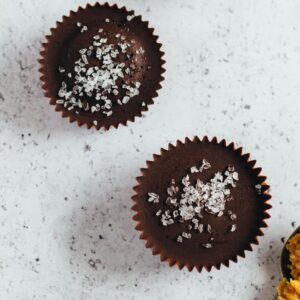 Vegane Erdnussbutter Cups