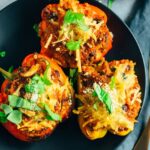 Stuffed peppers with quinoa