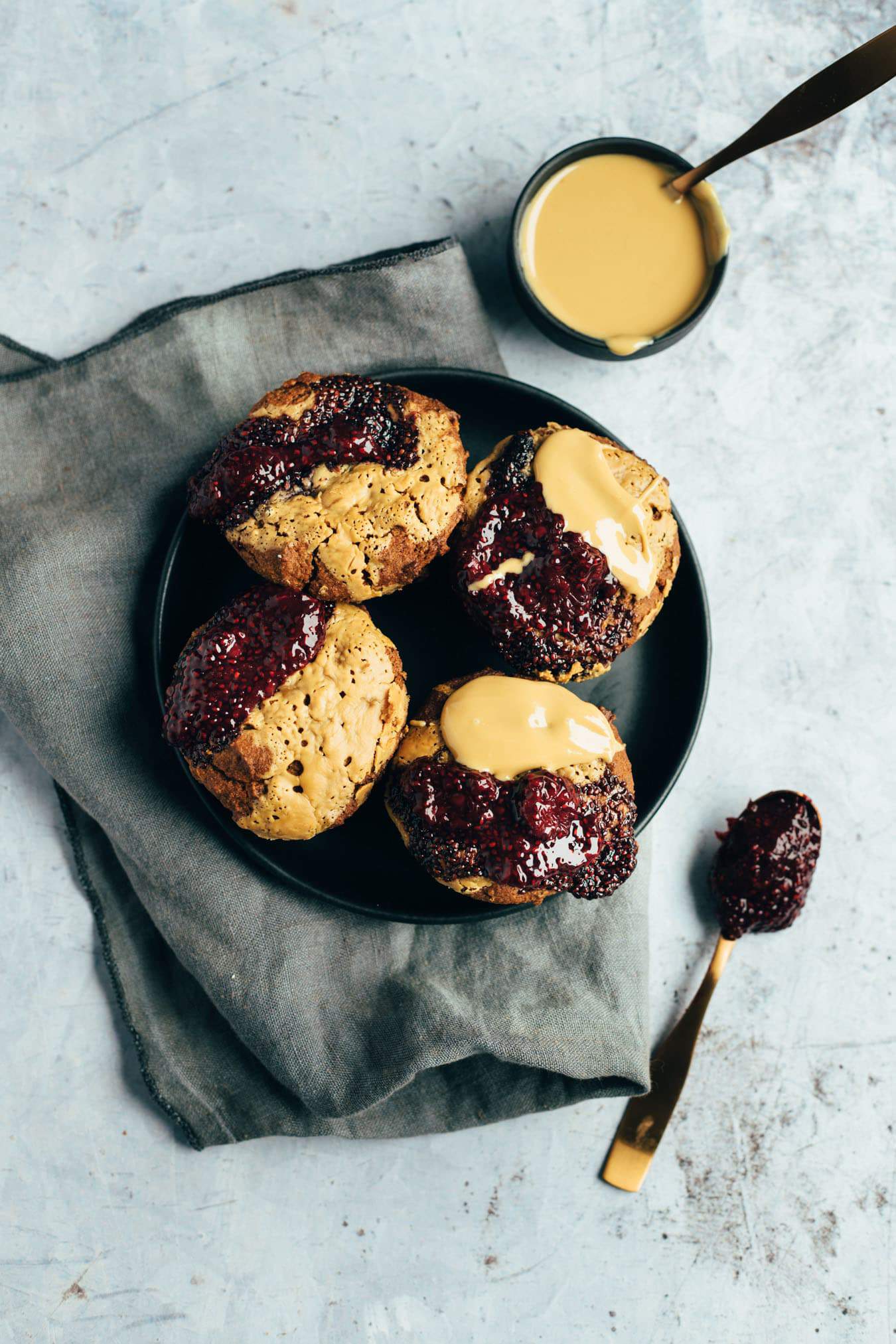 Vegan Peanut Butter & Jelly Muffins — VEGANE VIBES