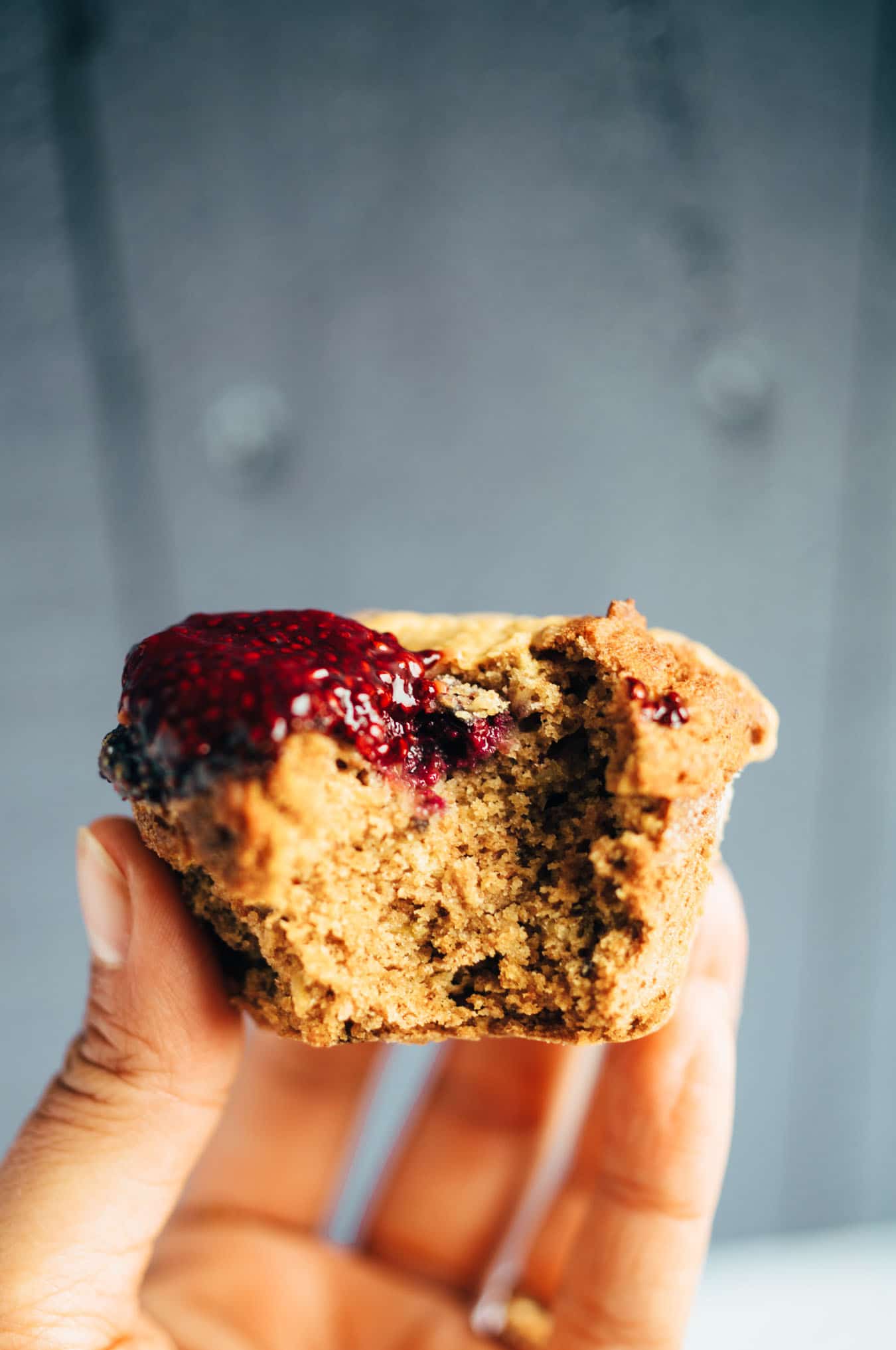 Vegan Peanut Butter & Jelly Muffins — VEGANE VIBES