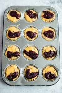 Peanut Butter & Jelly Muffins