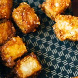 Crispy tofu (asian style)