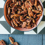 Caramelize pecans simply