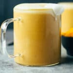 vegan Pumpkin Spice Latte (4 ingredients)