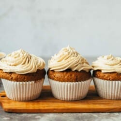 Gingerbread cupcakes (vegan)