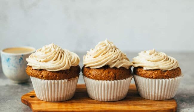 Gingerbread cupcakes (vegan)