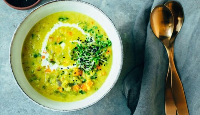 Mung Dal soup (vegan)