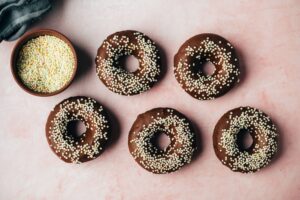 Vegane Schoko Donuts