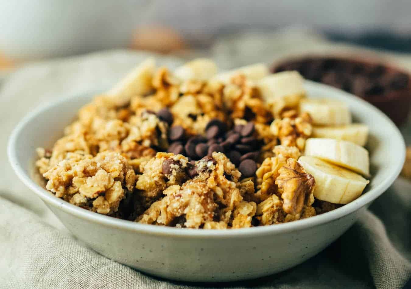 Chunky Monkey Granola (vegan)