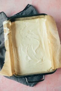 Cremige Zitronenschnitten / Zitronencheesecake (glutenfrei, laktosefrei, vegan)