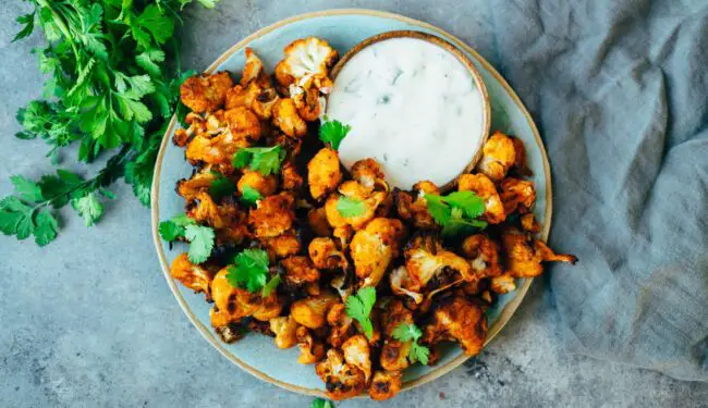 Spicy Cauliflower Wings