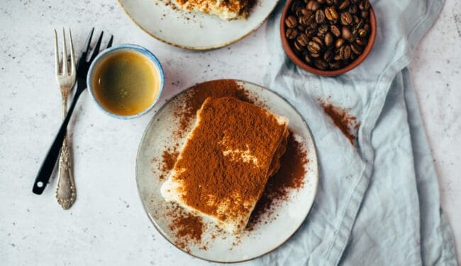 Simple vegan tiramisu recipe