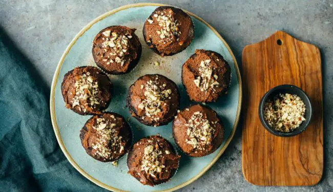 Nutella cupcakes (vegan)